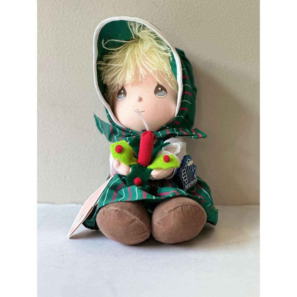 Precious Moments Doll of the Month December Applause Christmas Plush 10 inch Tag